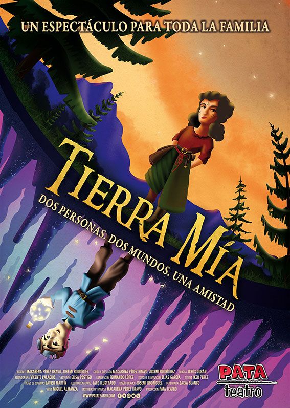 Cartel Tierra Mía - PATA TEATRO